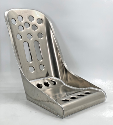 Aluminium bucket seat high - aluminium,