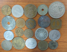 Old Foreign Carded  coin lot