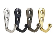 10x Coat Hooks Vintage Wall