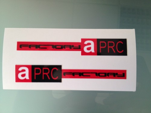 Aprc factory stickers decals - factory,