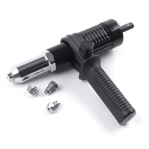 Electric rivet nut gun - gun, adaptor