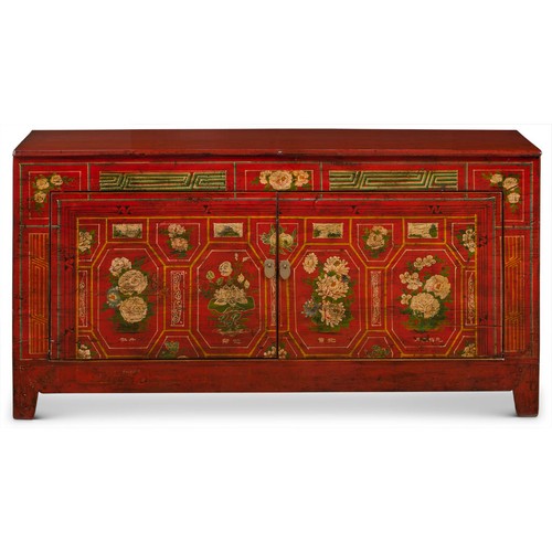 Seller distressed red - -,