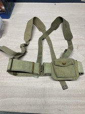 British Army Webbing Set With Pouch - 1940