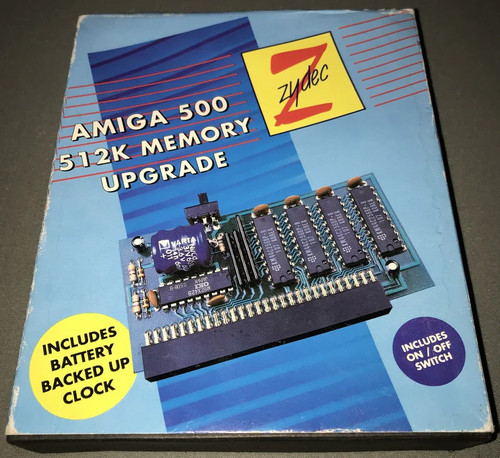 Zydec 512kb amiga memory - amiga,