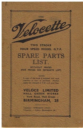 Velocette 250cc p - velocette,