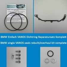 Beisan Systems Single Vanos Seal Ring Repair Kit Complete M50TU M52