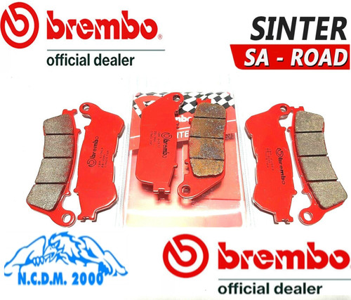 Brembo front rear brake pads - rear,