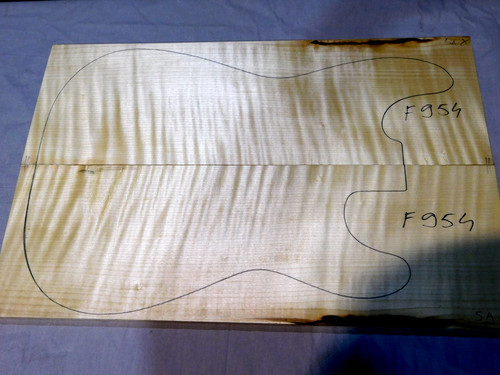 Flame maple drop top - maple,