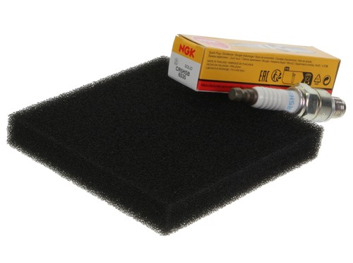 Air filter ngk spark plug - spark,