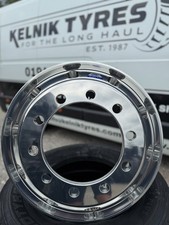 Brand New - 22.5" Alloy Wheel For Truck Tyres - High Shine - Easy Clean