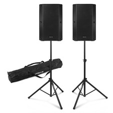 Pair of PA Speakers with