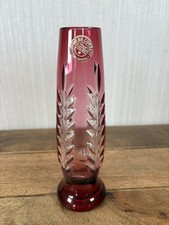 Vintage Webb Corbett Cranberry