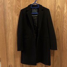 Jack Wills Black Coat UK10