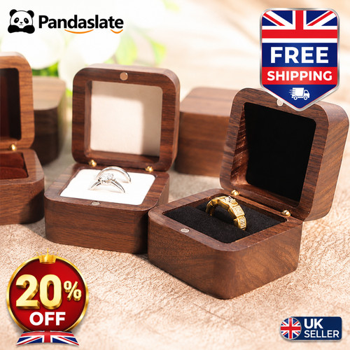 Ring case wooden - case,