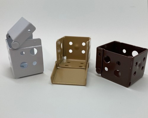 Pair end fitting brackets - pair,