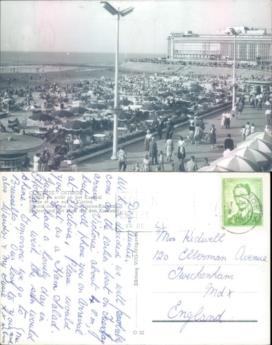 Beach and promenade ostend - and, at