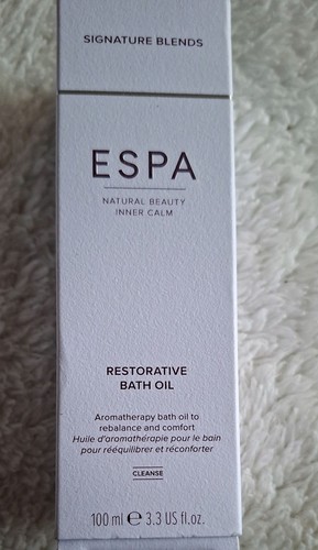 Espa restorative bath oil - restorative,