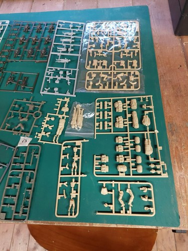 Model kits leftover spruces - leftover, on