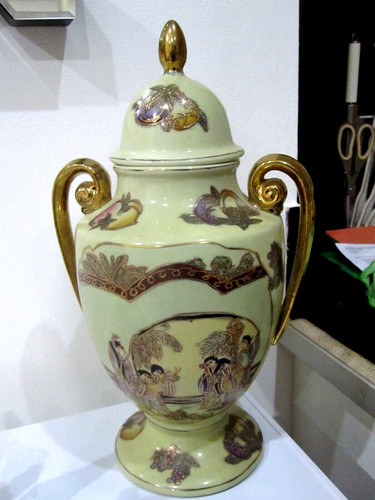 Chinese satsuma ginger jar - chinese, /
