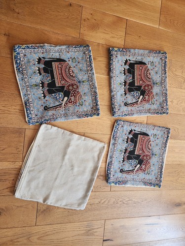 Ethnic jaquard cushion covers - ethnic,