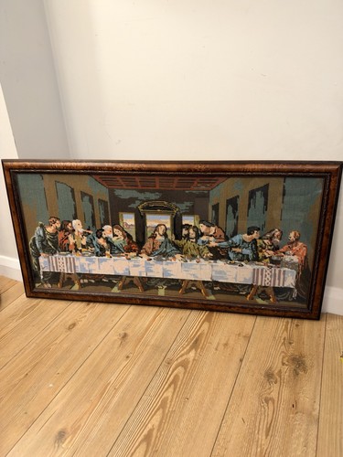 Large vintage wooden framed - large,