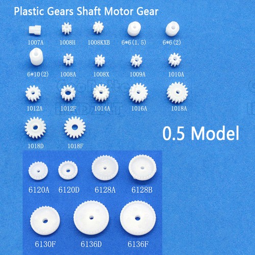 Plastic gears shaft motor - motor, gear