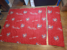 arsenal football club curtains
