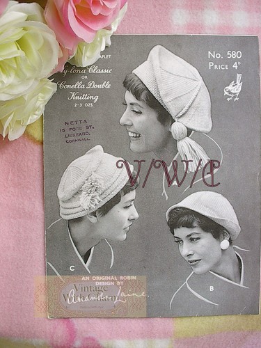Vintage knitting pattern - vintage,