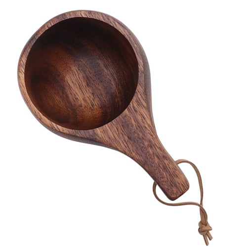 Hand carved wooden cup for - carved,