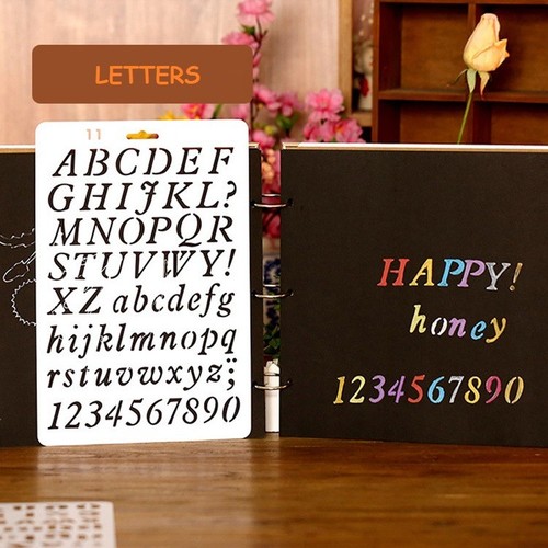 Plastic alphabet letter - plastic,