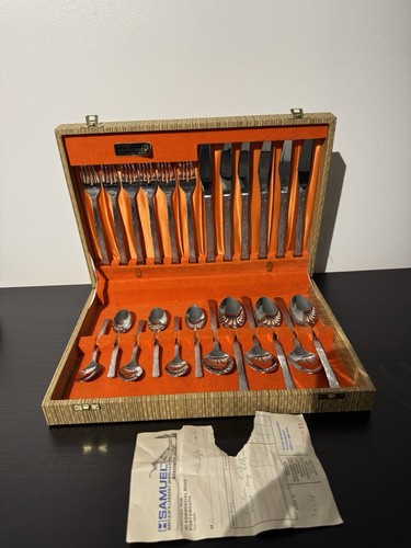 Vintage cutlery set webber - cutlery,