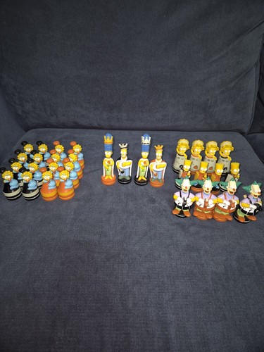 The simpsons vintage chess - simpsons,