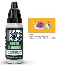 Green Stuff World Water-Based Acrylic Brush Retarder 17ml Dropper Bottle - 1749