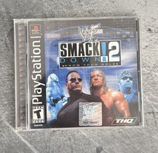 WWF Smackdown 2: Know Your Role Sony PlayStation 1 PS1 CIB Complete VG - Tested