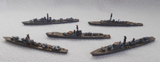 5 x Triang Minic Ships HMS