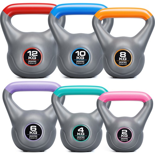 Vinyl kettlebell weight - kettlebell,