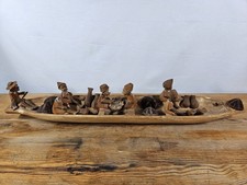 VINTAGE AFRICAN HAND CARVED