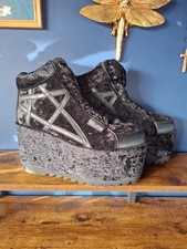 KILLSTAR velvet Platform Boots