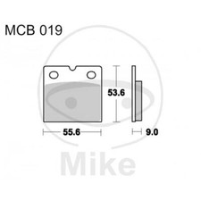 SINTERED BRAKE PADS SV TRW FOR