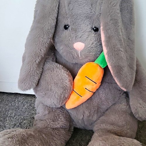 Asda grey bunny rabbit - asda,