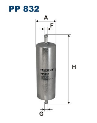 832 filtron fuel filter for - 832,