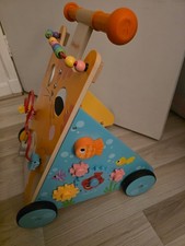 Baby walker pusher janod cat