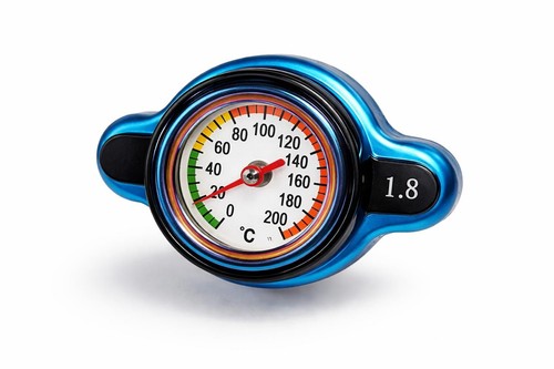 Coolant cap with temperature - coolant,