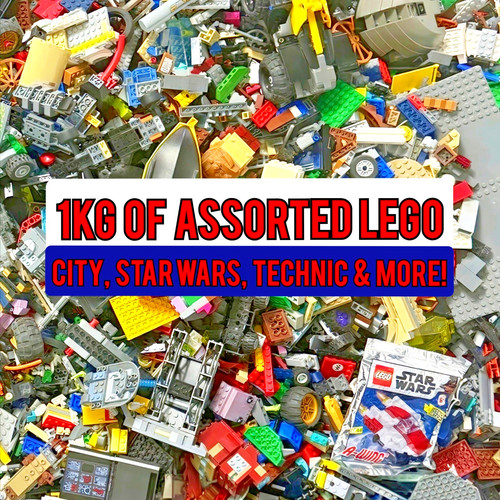 1kg lego bundles genuine - lego,