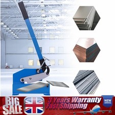 200mm Bench Mounted Metal Cutting Manual Hand Shear Sheet Cutter Guillotine Tool