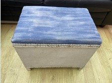 Lloyd Loom Mid Century Ottoman