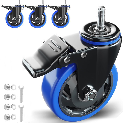 Stem caster wheels or 5 - or,