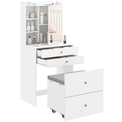 Dressing table with - table,