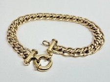 9ct Yellow Gold Double Link