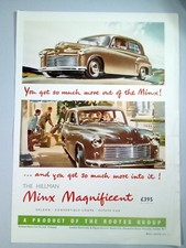 Hillman Minx Magnificent 1950